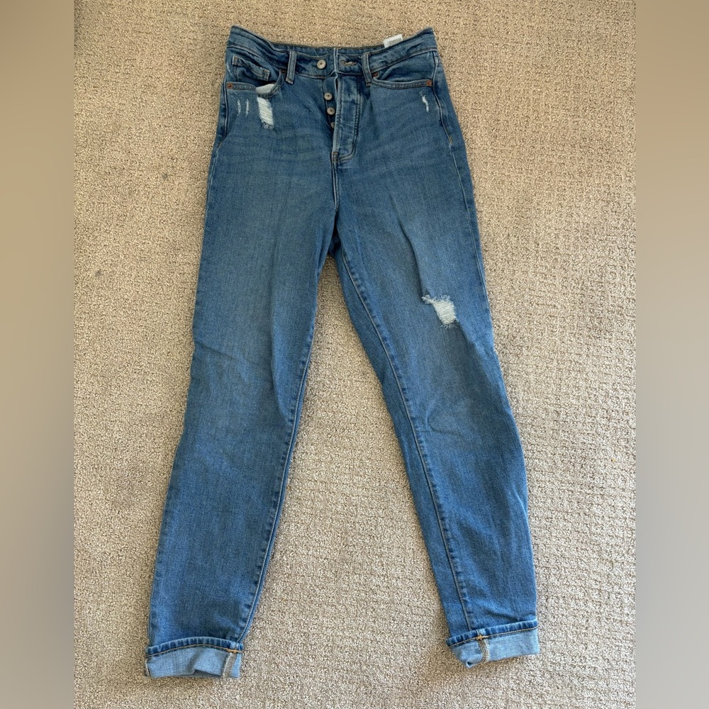 Old Navy Higher High-Rise O.G. Straight 6 Tall Jeans
